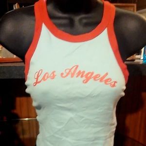 Los Angeles crop top